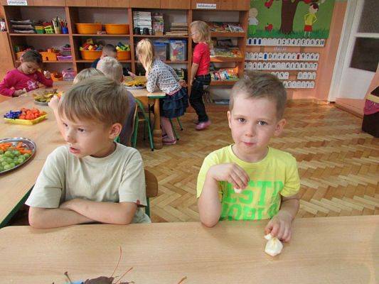 Grafika #4: 20.10.2015-Warsztaty plastyczne pn."Jesienne bukiety z liści"