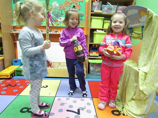 Grafika #16: "Jarzynowe kukiełki" - zabawy głosem