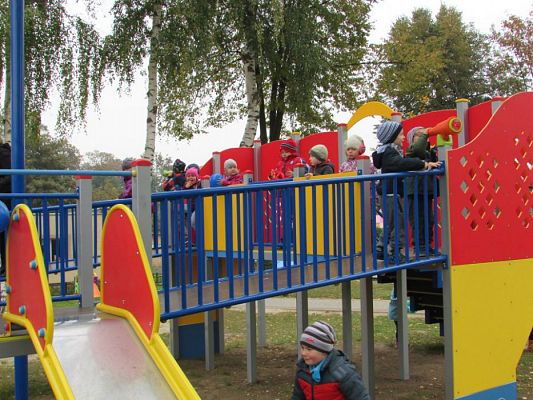 Grafika #44: 14.10.2015 - Otwarcie nowego placu zabaw