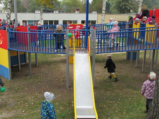 Grafika #47: 14.10.2015 - Otwarcie nowego placu zabaw