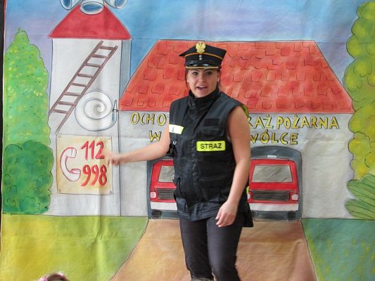 Grafika #23: 12.10.2015 - Przedstawienie teatralne pt. "Wojtek strażak"