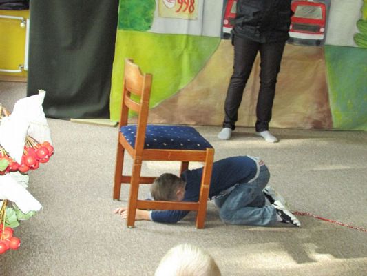 Grafika #33: 12.10.2015 - Przedstawienie teatralne pt. "Wojtek strażak"