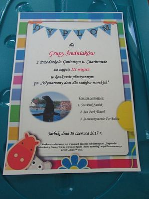 Grafika #7: 20.06.2017 Rozstrzygnięcie konkursu &quot;Wymarzony dom dla ssaków morskich&quot;