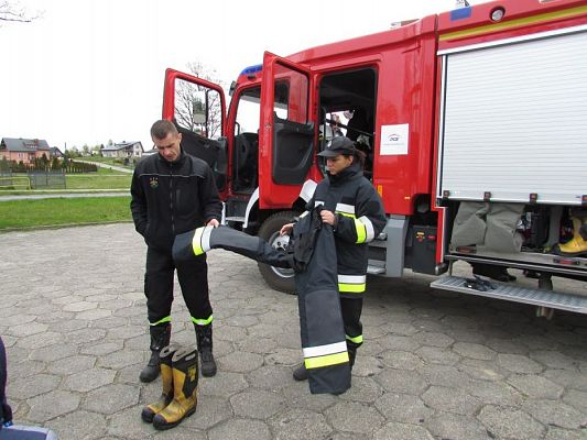 Grafika #12: 04.05.2017 Spotkanie ze Strażakami