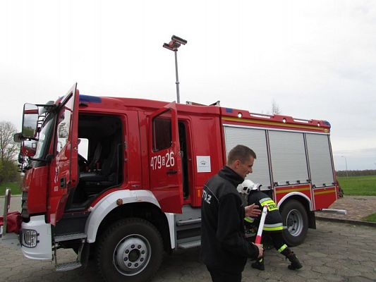 Grafika #28: 04.05.2017 Spotkanie ze Strażakami