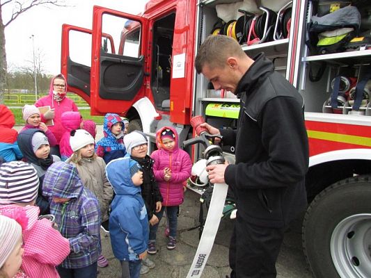 Grafika #35: 04.05.2017 Spotkanie ze Strażakami