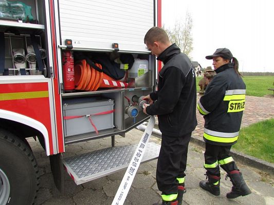 Grafika #36: 04.05.2017 Spotkanie ze Strażakami