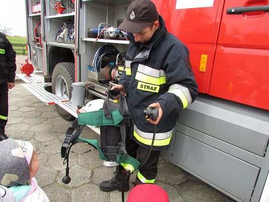 Grafika #48: 04.05.2017 Spotkanie ze Strażakami