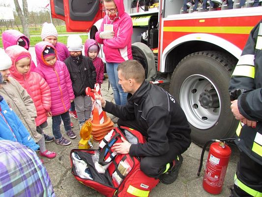 Grafika #55: 04.05.2017 Spotkanie ze Strażakami