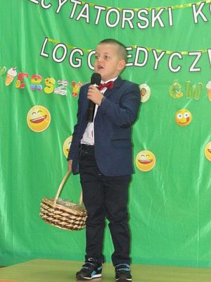 Grafika #25: 25.04.2017 Gminny Recytatorski Konkurs Logopedyczny