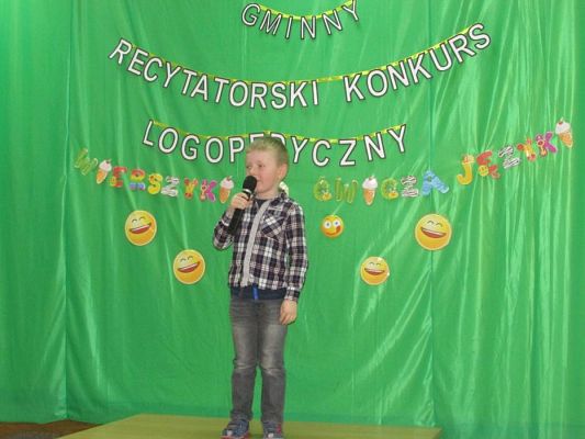Grafika #33: 25.04.2017 Gminny Recytatorski Konkurs Logopedyczny