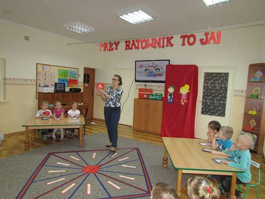 Grafika #10: 22.02.2017 Gra edukacyjna "Mały ratownik to ja!"