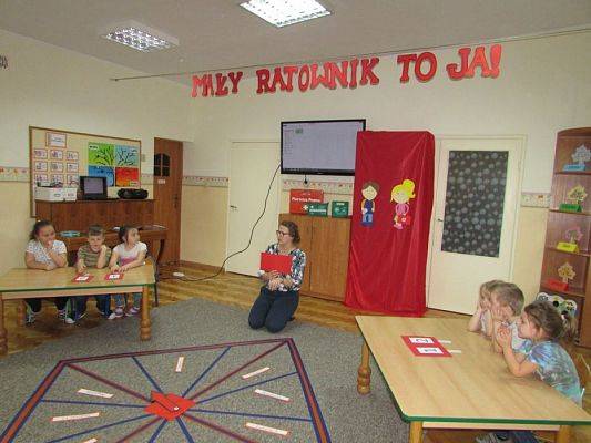 Grafika #36: 22.02.2017 Gra edukacyjna "Mały ratownik to ja!"