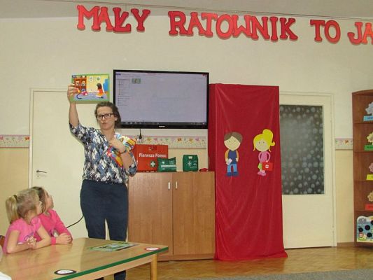 Grafika #51: 22.02.2017 Gra edukacyjna "Mały ratownik to ja!"