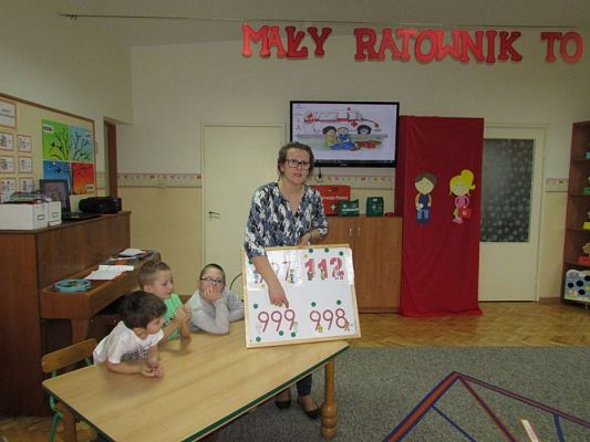 Grafika #71: 22.02.2017 Gra edukacyjna "Mały ratownik to ja!"