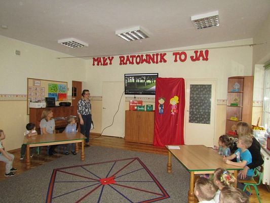 Grafika #82: 22.02.2017 Gra edukacyjna "Mały ratownik to ja!"