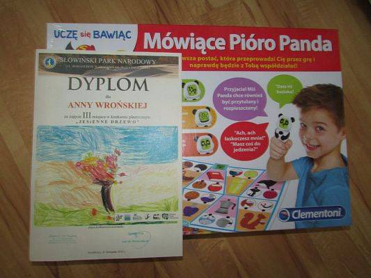 Grafika #0: Nagrody w konkursie pt. Jesienne drzewo"