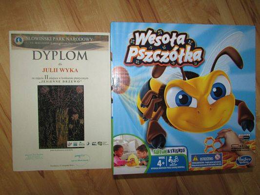 Grafika #1: Nagrody w konkursie pt. Jesienne drzewo"