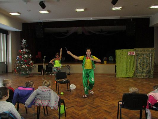 Grafika #7: 11.01.2017 Występy artystów cyrkowych