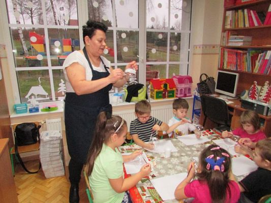 Grafika #9: 09.12.2016 Warsztaty bombkowe w gr. II i III