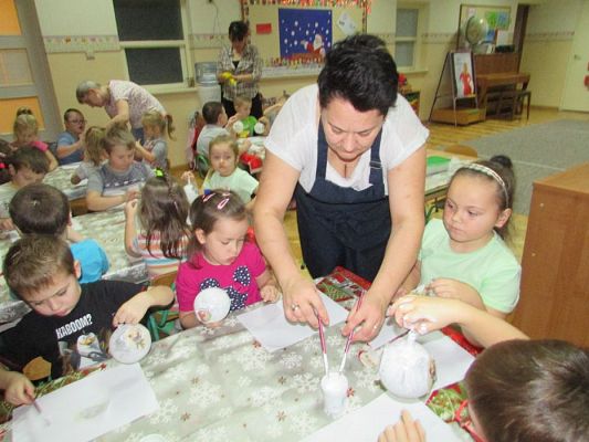 Grafika #23: 09.12.2016 Warsztaty bombkowe w gr. II i III