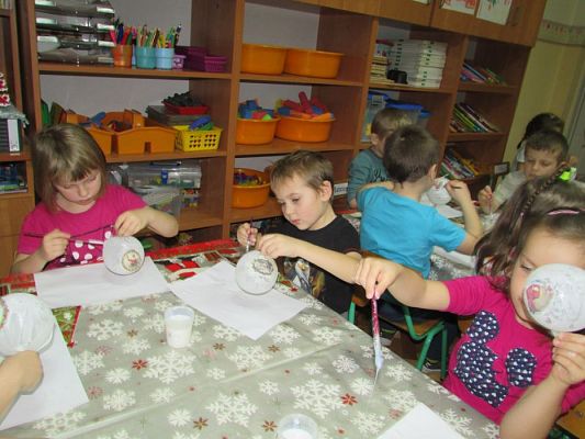 Grafika #31: 09.12.2016 Warsztaty bombkowe w gr. II i III