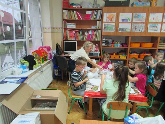 Grafika #32: 09.12.2016 Warsztaty bombkowe w gr. II i III