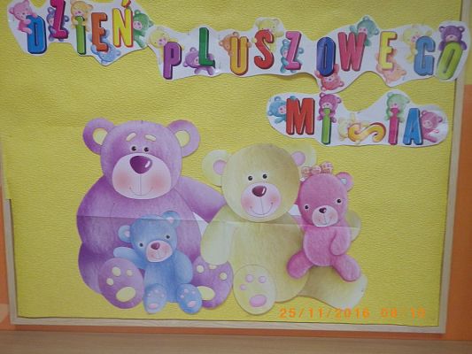 Grafika #55: 25.11.2016 Międzynarodowy Dzień Pluszowego Misia
