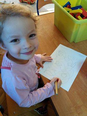 Grafika #21: 24.11.2016 "Dzieciństwo bez próchnicy- jak dbać o ząbki" - zajęcia edukacyjne w grupie II