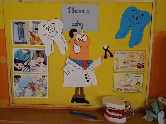 Grafika #23: 24.11.2016 "Dzieciństwo bez próchnicy- jak dbać o ząbki" - zajęcia edukacyjne w grupie II