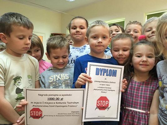 Grafika #39: 18.11.2016 "STOP przemocy"- udział w konkursie teatralnym