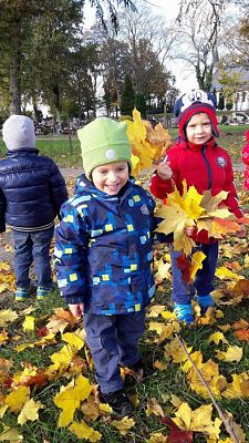 Grafika #15: Jesienny spacer "Maluchów"