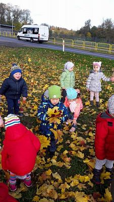 Grafika #17: Jesienny spacer "Maluchów"