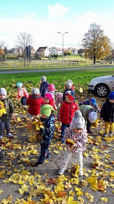 Grafika #20: Jesienny spacer "Maluchów"