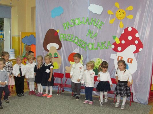 Grafika #16: 06.10.2016 Pasowanie na Przedszkolaka
