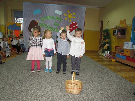 Grafika #22: 06.10.2016 Pasowanie na Przedszkolaka