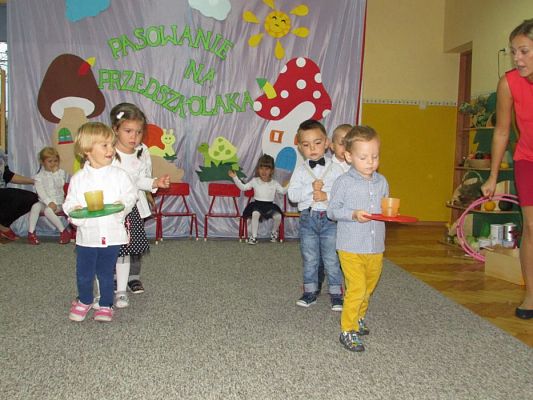 Grafika #40: 06.10.2016 Pasowanie na Przedszkolaka