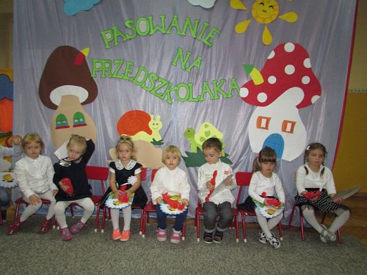 Grafika #67: 06.10.2016 Pasowanie na Przedszkolaka