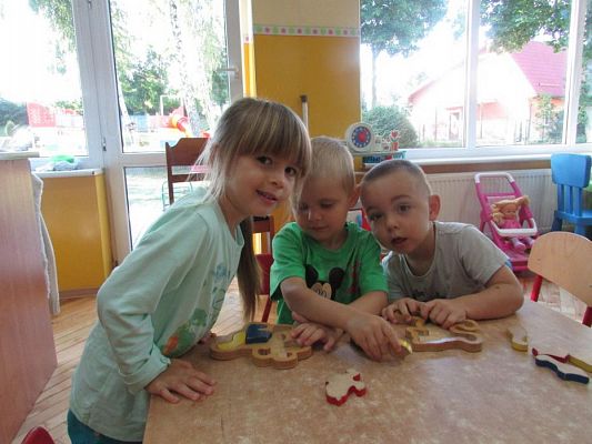 Grafika #1: Pierwsze dni w przedszkolu gr. I