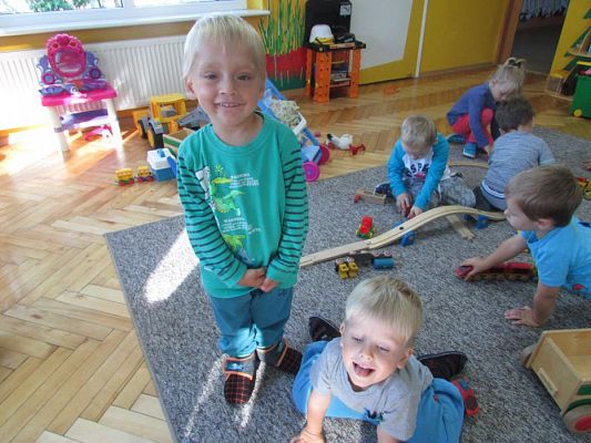 Grafika #13: Pierwsze dni w przedszkolu gr. I