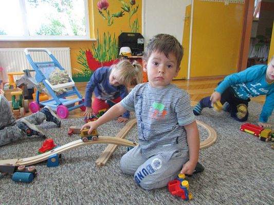 Grafika #14: Pierwsze dni w przedszkolu gr. I