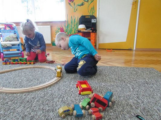 Grafika #15: Pierwsze dni w przedszkolu gr. I