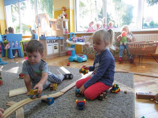 Grafika #23: Pierwsze dni w przedszkolu gr. I