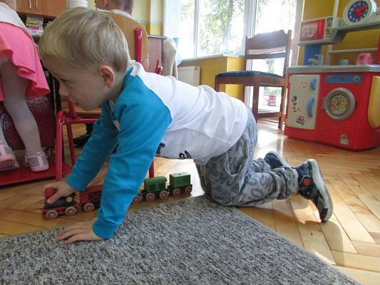 Grafika #24: Pierwsze dni w przedszkolu gr. I