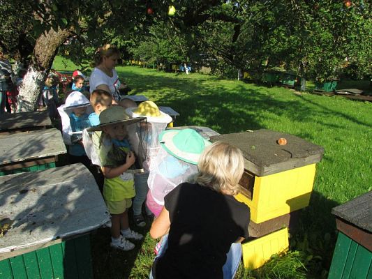 Grafika #14: 09.09.2016 Wycieczka do pasieki