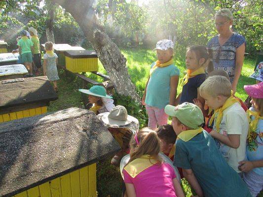 Grafika #23: 09.09.2016 Wycieczka do pasieki