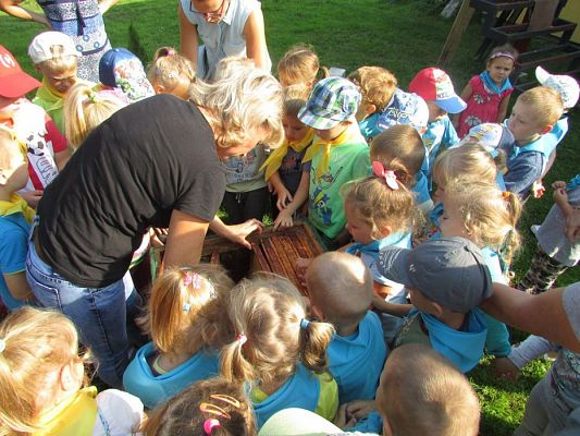 Grafika #57: 09.09.2016 Wycieczka do pasieki