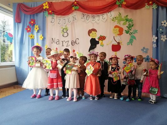 Grafika #18: 09.03.2020 Dzień Kobiet w naszym przedszkolu cz.I