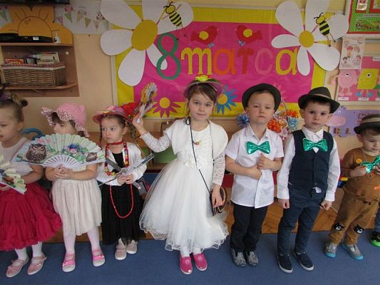 Grafika #28: 09.03.2020 Dzień Kobiet w naszym przedszkolu cz.I