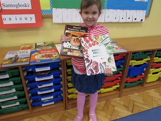 Grafika #3: 20.02.2020 Poznajemy książkę kucharską - gr III